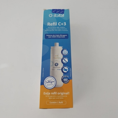 Filtro Água (Refil) Purificador (Bebedouro) IBBL FR600 Original C+3 24010002