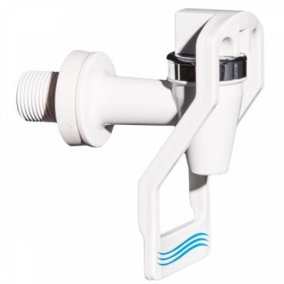 Torneira Bebedouro IBBL FR600 Copo - Água Gelada - Branca Com Tampa Cromada Gravação Azul 10350065 - Cod Antigo: 10350037